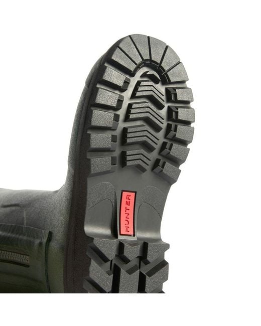 Hunter Green Balmoral Mk Ii Zip Wellingtons for men