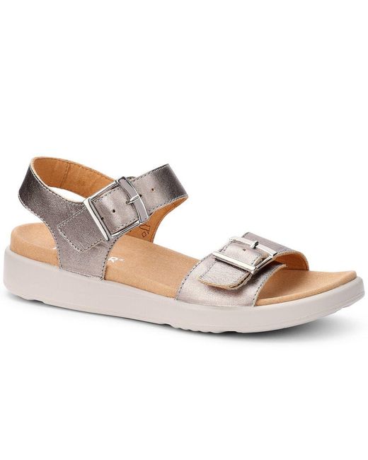 Hotter Metallic Corfu Sandals