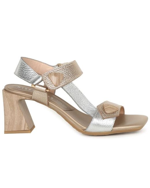 Hispanitas Metallic Miami Sandals