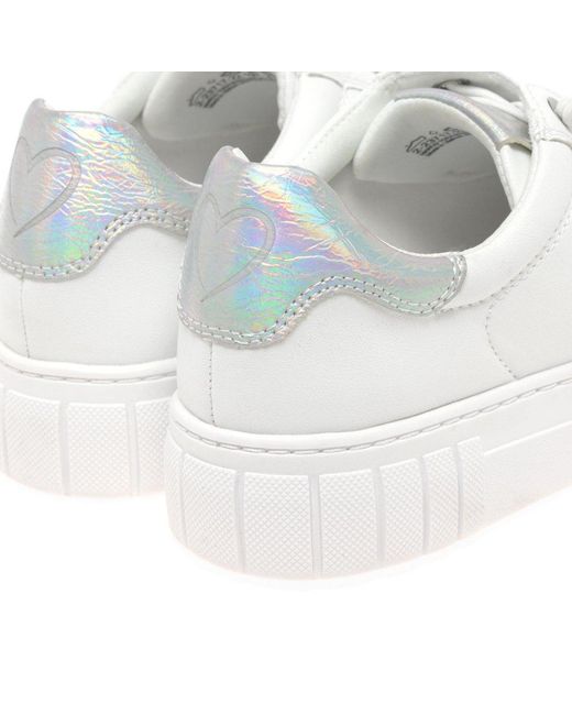 Marco Tozzi White Amaze Trainers Size: 3 / 36