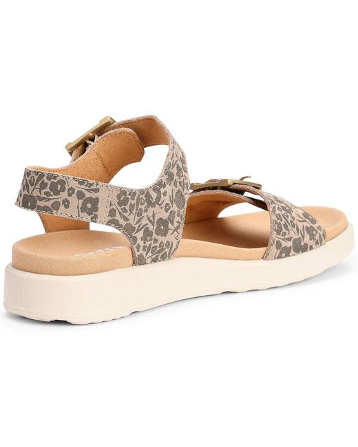 Hotter Metallic Corfu Wide Sandals
