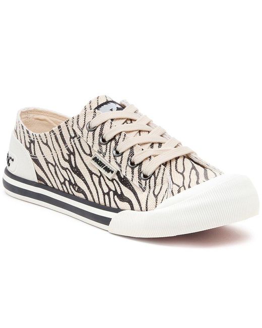 Rocket Dog White Jazzin Wales Trainers