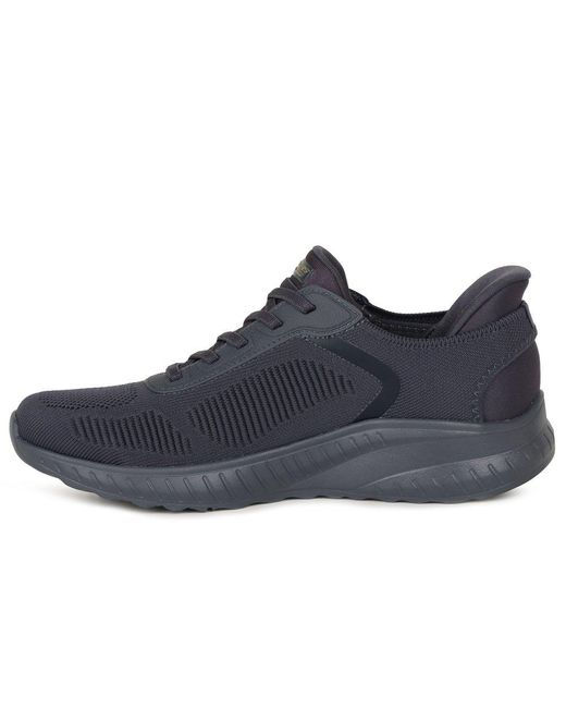 Skechers Blue Bobs Squad Chaos Slip