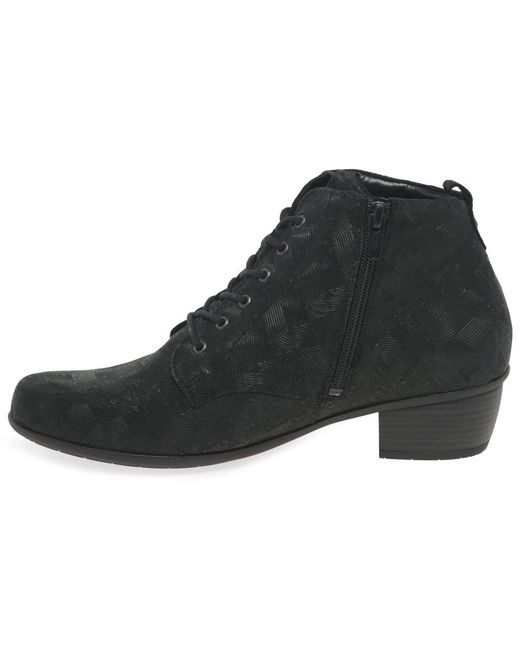 Waldläufer Black Hally Ankle Boots
