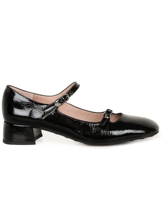 Hispanitas Black Oporto Court Shoes
