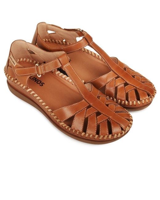 Pikolinos Brown Corsica Sandals