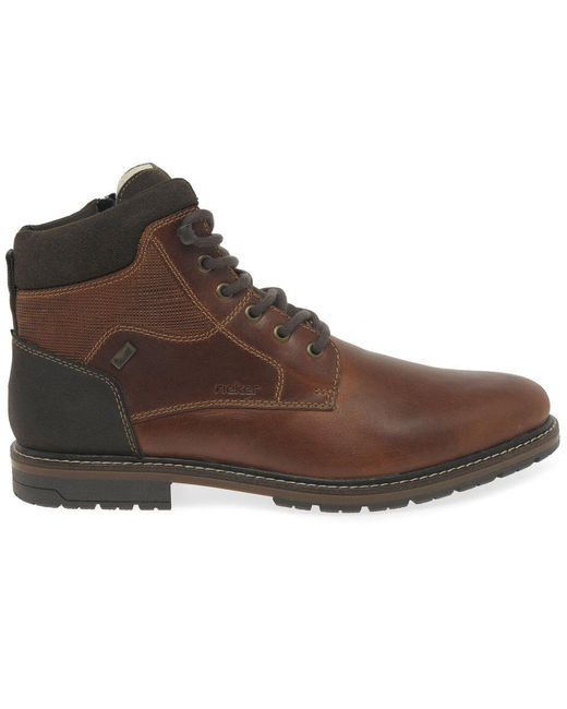 Rieker Brown Lennox Boots for men