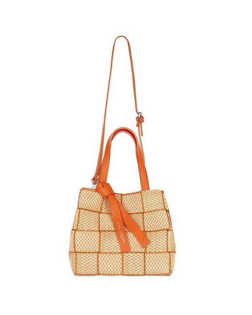 Alma Tonutti Orange Chiara Grab Bag