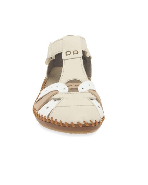 Rieker Metallic Maria Sandals