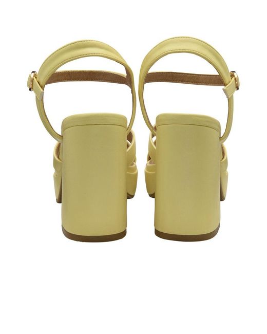 Ravel Metallic Farran Heeled Sandals