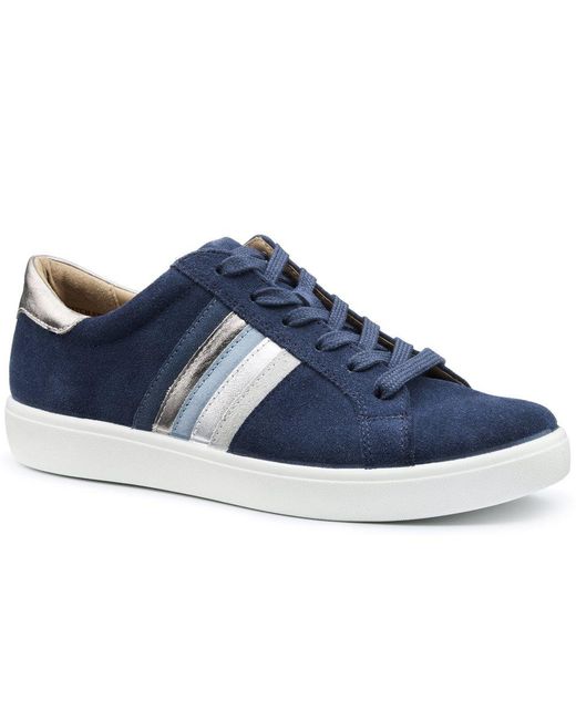 Hotter Blue Switch Wide Trainers