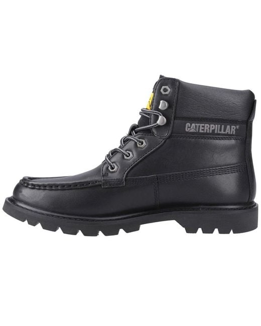 Caterpillar Black Colorado Moc Toe Boots for men