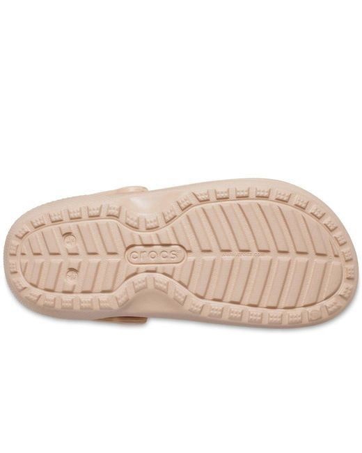 CROCSTM Pink Classic Lined Clogs