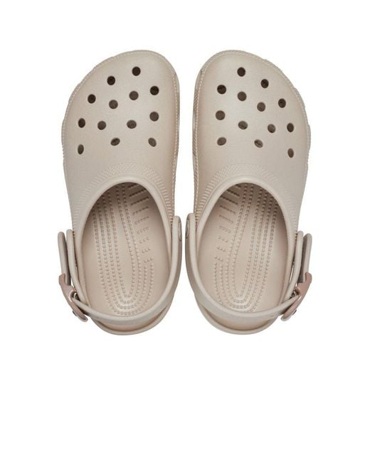 CROCSTM Metallic Classic Buckle Clogs