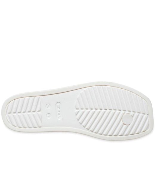 CROCSTM White Miami Toe Loop Sandals