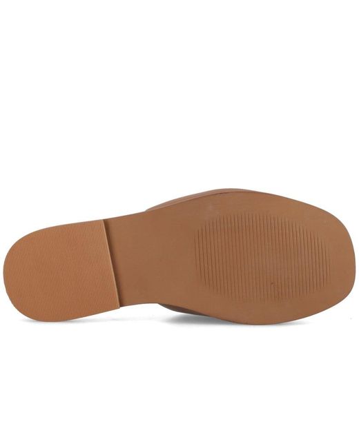 Hush Puppies Brown Lana Mules