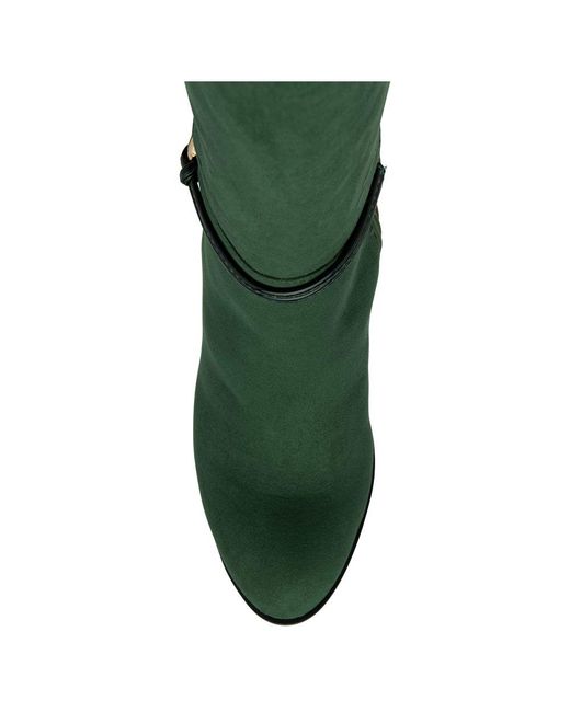 Lotus Green Wynter Knee High Boots