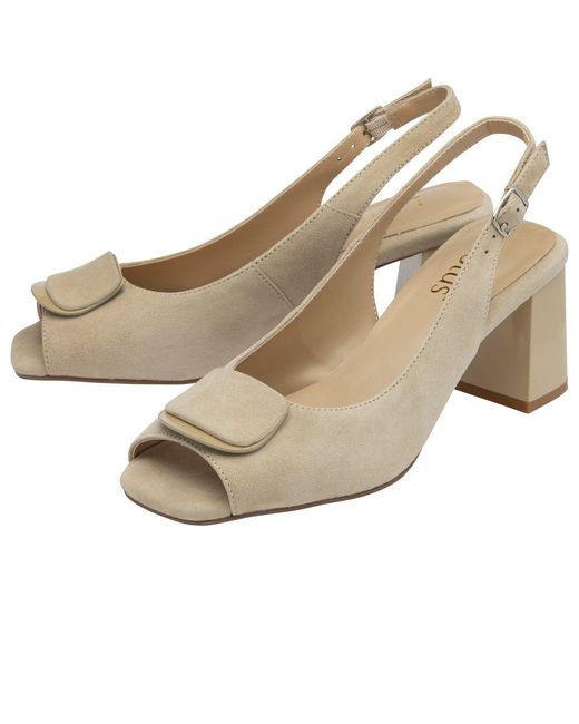 Lotus Metallic Josefa Heeled Sandals