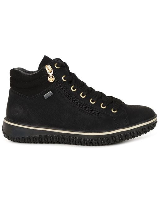 Rieker Black Pennysylvania Ankle Boots
