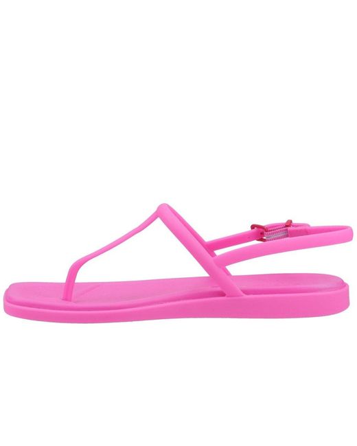 CROCSTM Pink Miami Thong Flip Sandals