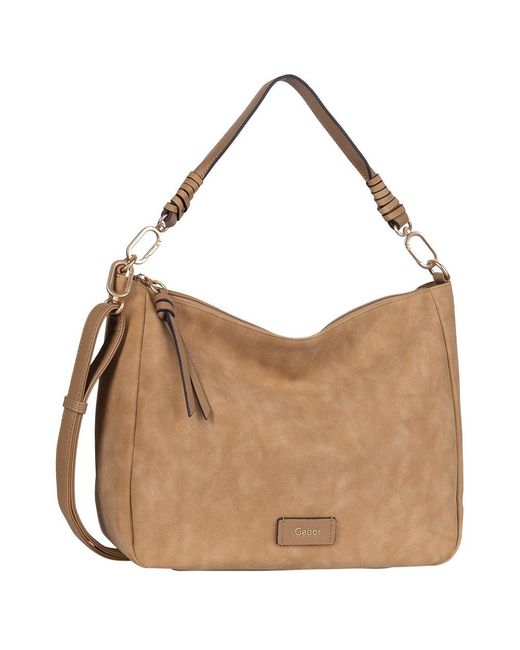 Gabor Brown Lida Hobo Bag L