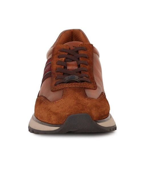Bugatti Brown Timon Trainers for men