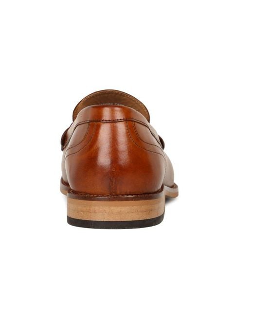 Base London Brown Garfield Penny Loafers for men