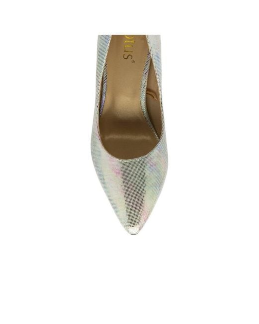 Lotus Metallic Megan Court Shoes