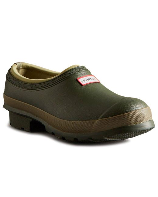 Hunter Green Gardener Clogs