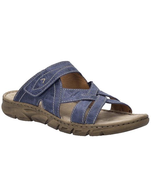 Josef Seibel Blue Brenda 10 Mules