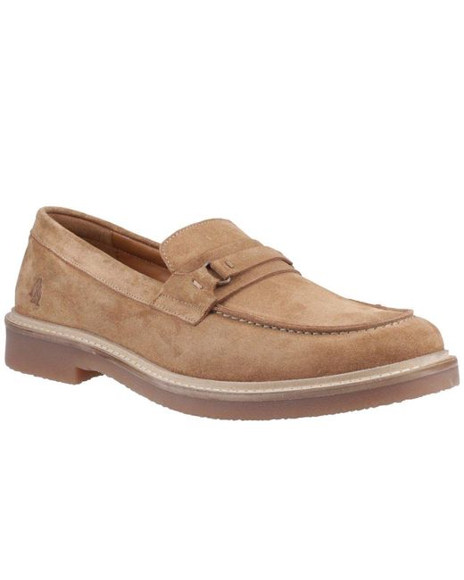 Hush Puppies Brown Gryffin Loafers for men