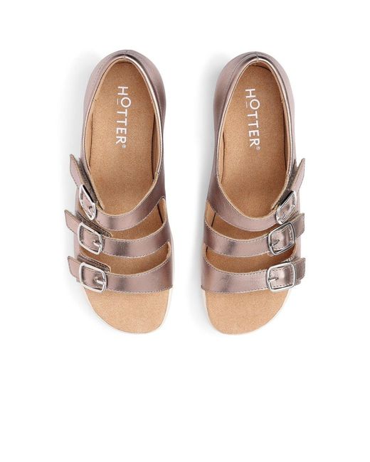 Hotter Brown Bermuda Sandals