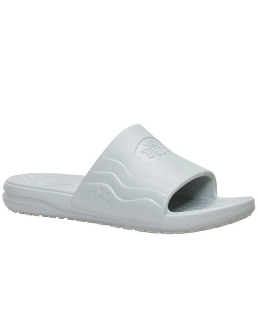 HeyDude White Wave Slide Sandals for men