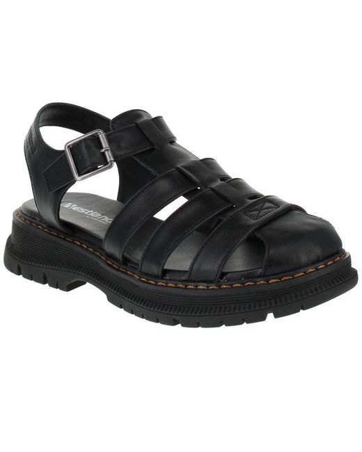 Westland Black Peyton 09 Sandals