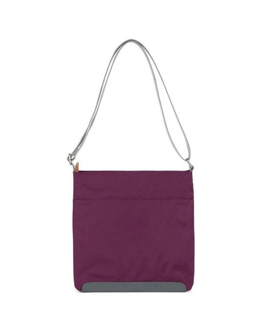 Roka Purple Kennington B Cross Body Bag
