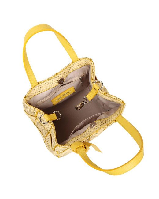 Alma Tonutti Yellow Chiara Grab Bag