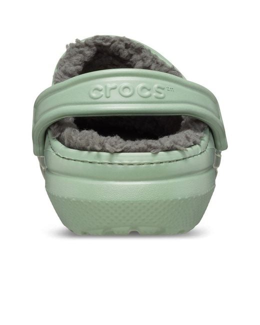CROCSTM Green Classic Lined Slippers for men