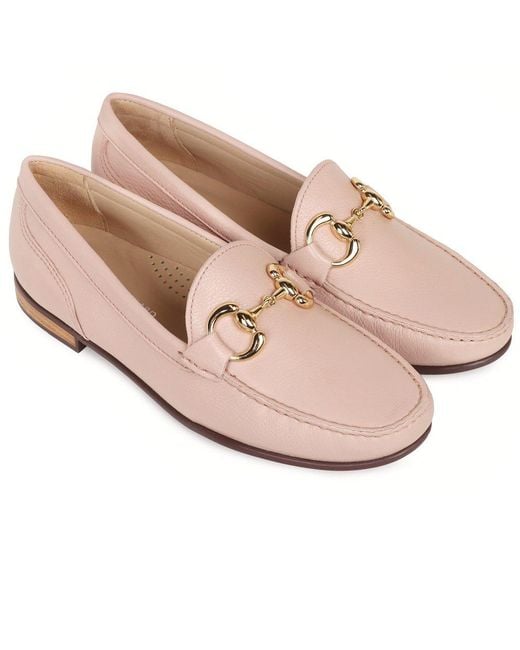 Charles Clinkard Pink Sirius Moccasins