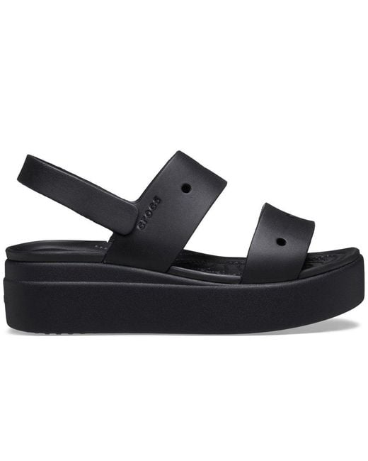 CROCSTM Blue Brooklyn 4U Wedge Sandals