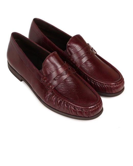 Paul Green Red Juliette Penny Loafers