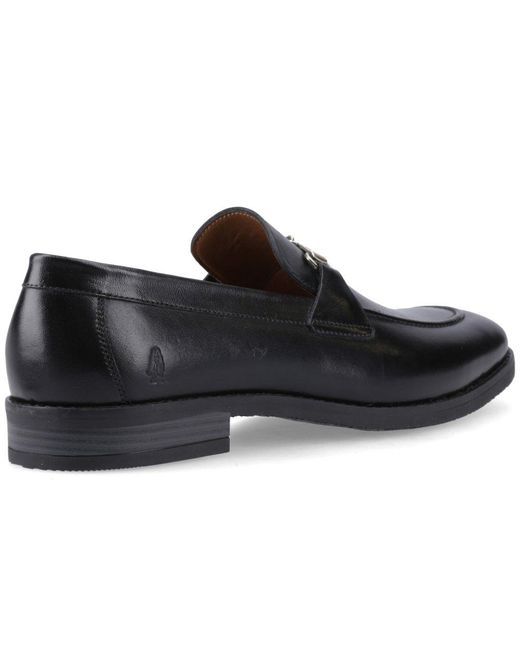 Hush Puppies Black Moses Loafers for men