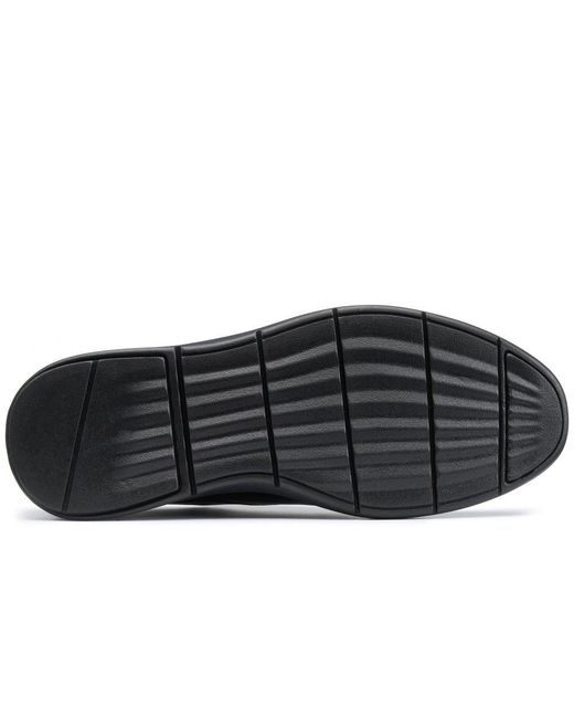 Hotter Black Hugo Shoes for men