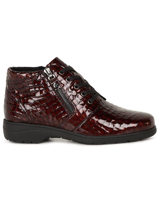 Caprice Brown Amanda Ankle Boots