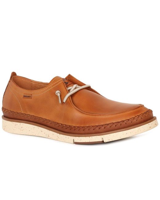 Pikolinos Brown San Juan Shoes for men