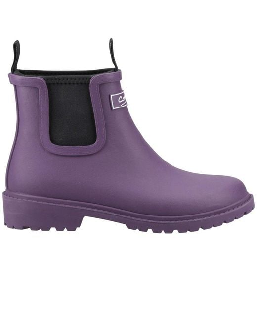 Cotswold Purple Barton Wellingtons