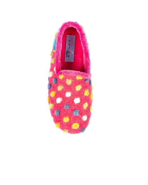 Lunar Pink Helix Slippers