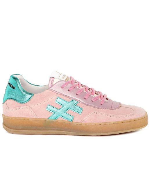 Another Trend Pink Iconic Ii Trainers Colour: Rose Sue/ Lea
