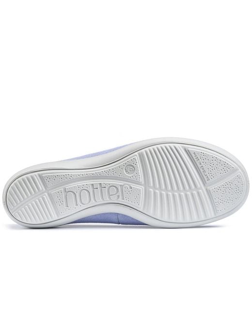 Hotter Blue Sweetie Slippers