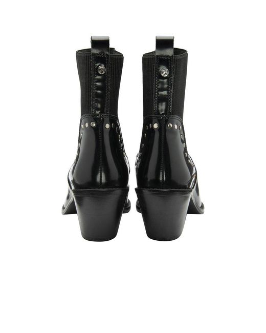 Ravel Black Octon Ankle Boots