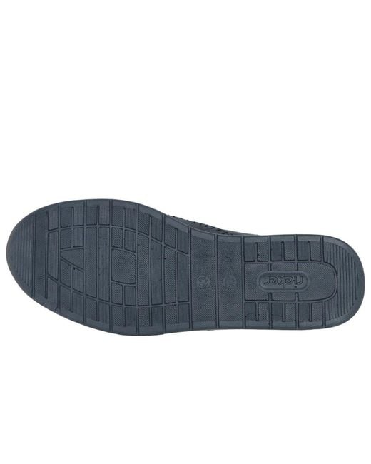 Rieker Blue Mantle Shoes for men
